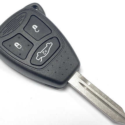 RFC 3 button key case for Chrysler 300c remote fob CY24 blade 2005 2006 2007 2008