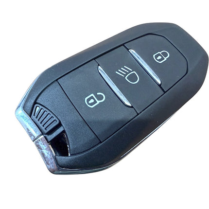 RFC 3 button case for Peugeot 508 remote fob Keyless VA2 blade shell 2010 2011 2012 2013 2014 2015 2016