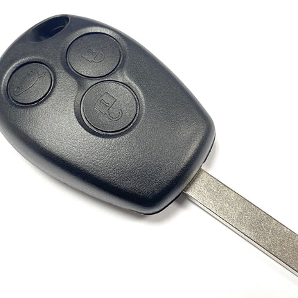 RFC 3 button key case for Renault Clio remote fob 2006 2007 2008 2009 2010 2011