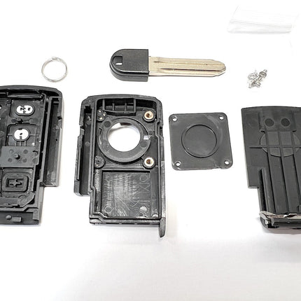  RFC 2 button fob case for Toyota Prius remote 2004 2005 2006 2007 2008 2009 TOY43 key blade