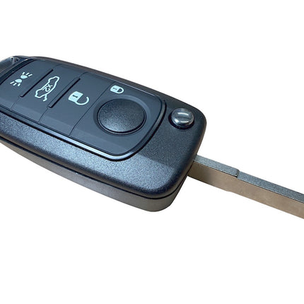 RFC 4 button flip key case for Fiat 500X remote fob 2014 2015 2016 2017 2018 2019 2020 2021 SIP22 blade