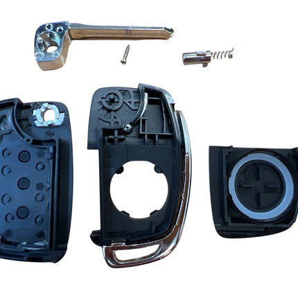 RFC 3 button flip key case shell for Hyundai i10 2013 2014 2015 2016 HYN14R blade