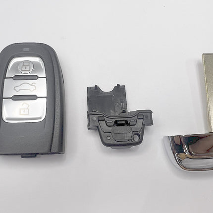 RFC 3 button case for Audi Q5 SQ5 smart remote fob 8R 2008 2009 2010 2011 2012 2013 2014 2015 2016 2017