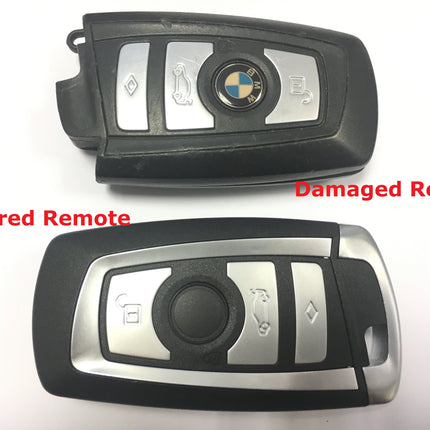 Repair service for BMW 5 series F10 F11 4 button remote key 2010 2011 2012 2013 2014 2015 2016 2017