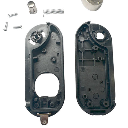 RFC 2 button flip key case shell for MG 3 remote fob HU92R blade