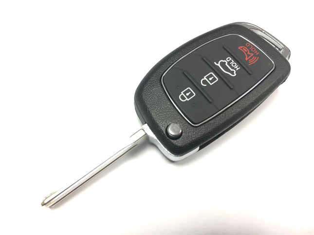 RFC 4 button flip key case for Hyundai i40 remote fob 2013 2014 2015