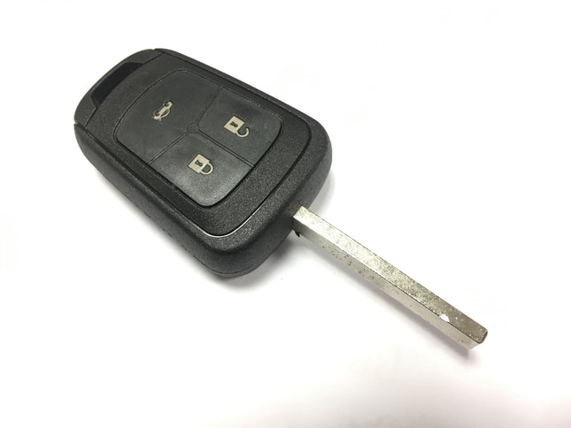 RFC 3 button key case for Vauxhall Insignia remote fob 2009 2010 2011 2012 2013 2014 2015 2016 HU100 blank blade