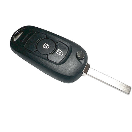 RFC 2 button flip key case for Vauxhall Astra K 2015 2016 2017 2018 2019 2020 2021