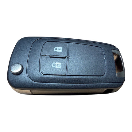 RFC 2 button flip key case for Vauxhall Opel Viva 2015 2016 2017 remote fob