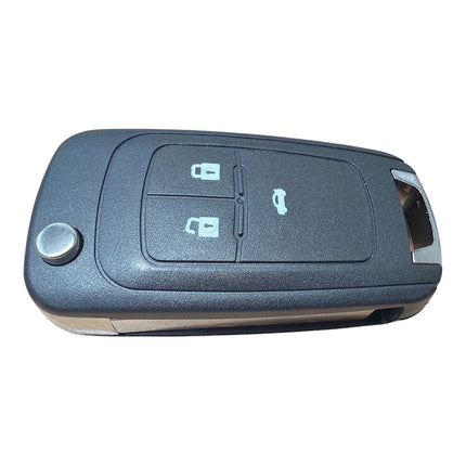 RFC 3 button flip key case for Vauxhall Opel Insignia remote fob 2009 2010 2011 2012 2013 2014 2015 2016 HU100 blank