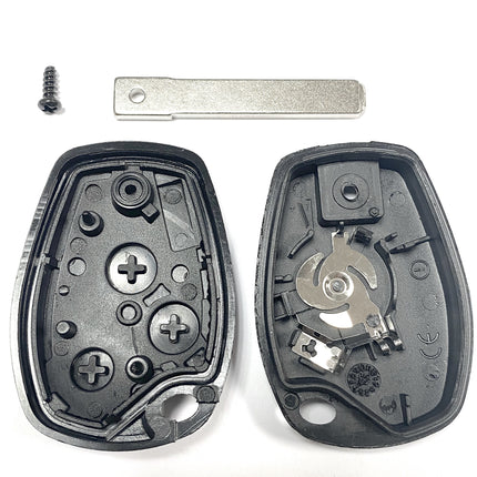 RFC 3 button key case for Renault Clio remote fob 2006 2007 2008 2009 2010 2011