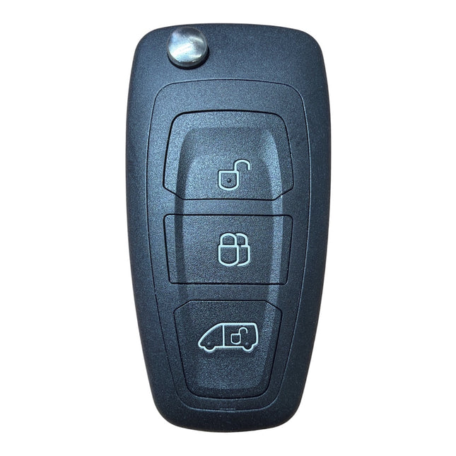 RFC 3 button flip key case for Ford Transit Custom Tourneo MK8 remote 2013 2014 2015 2016 2017 2018 2019 2020 2021 2022 2023