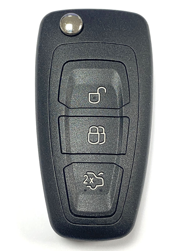 RFC 3 button flip key case for Ford Focus MK3 2011 2012 2013 2014 2015 2016 2017 2018 remote