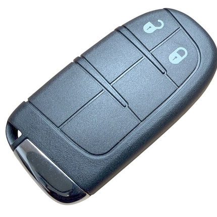 RFC 2 button key case for Jeep Renegade keyless start remote fob SIP22 blade 2015 2016 2017 2018 2019 2020 2021