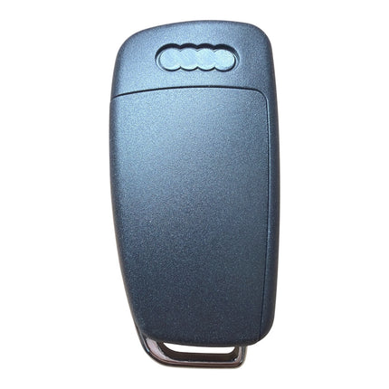 RFC 3 button flip key case for Audi A4 B7 2004 2005 2006 2007 2008 2009 remote fob HU66 blade