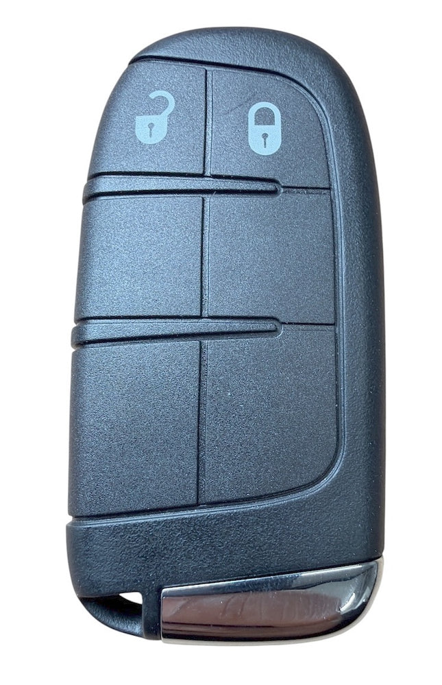 RFC 2 button key case for Jeep Renegade keyless start remote fob SIP22 blade 2015 2016 2017 2018 2019 2020 2021