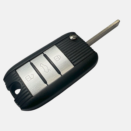 RFC 3 button flip key case shell for MG 5 remote HU100 blade