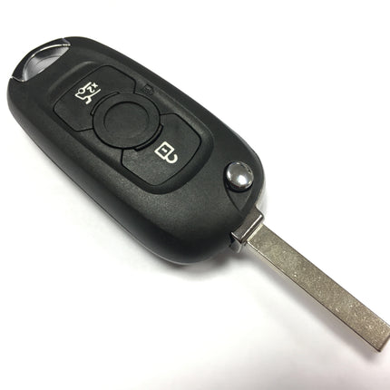 RFC 3 button flip key case for Vauxhall Astra K 2015 2016 2017 2018 2019 2020 2021