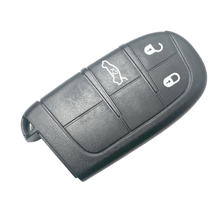 RFC 3 button key case shell for Fiat 500x Chrysler smart keyless remote fob 2014 2015 2016 2017 2018 2019 2020 2021 2022