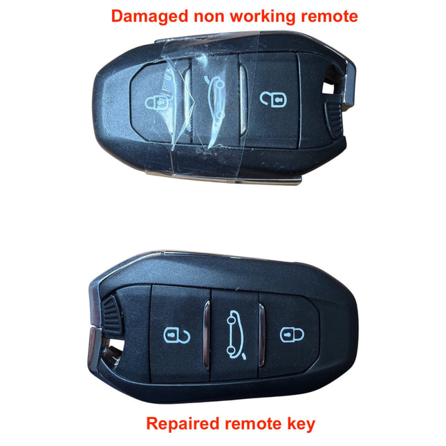 Citroen DS5 key fob refurbishment