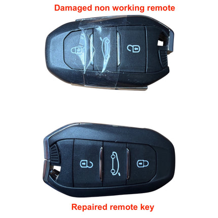 Peugeot 508 key fob refurbishment