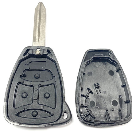 RFC 3 button key case for Chrysler 300c remote fob CY24 blade 2005 2006 2007 2008