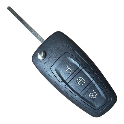 RFC 3 button flip key case for Ford Focus MK3 2011 2012 2013 2014 2015 2016 2017 2018 remote