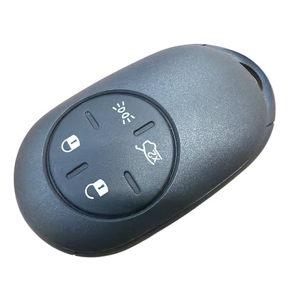 RFC 4 button case shell for Fiat 500e remote fob SIP22 blade 2021 2022 2023 2024