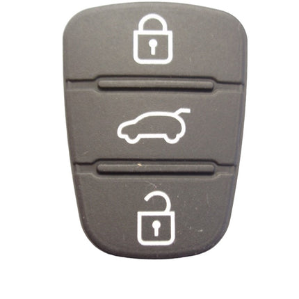 RFC 3 button rubber pad for Hyundai i10 i20 hyundai flip key 2007 2008 2009 2010 2011 2012