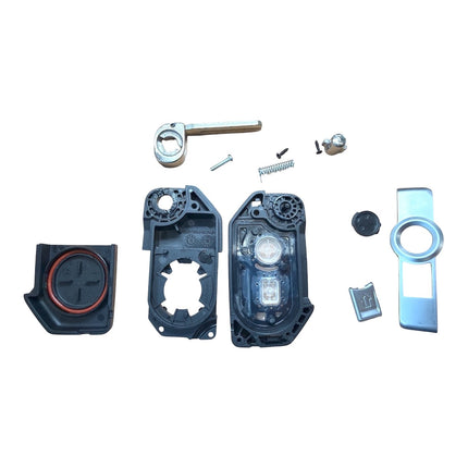 RFC 2 button flip key case shell for BMW motorcycle motorbike bike