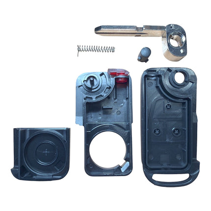 RFC 3 button flip key case Mercedes V Class W638 remote fob 1996 - 2003