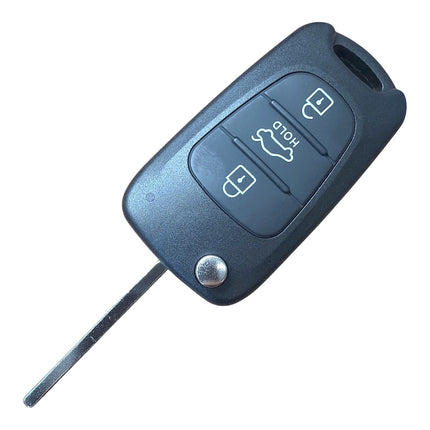 RFC 3 button flip key case shell for Kia Venga 2009 2010 2011 2012 2013 remote fob HU134 profile