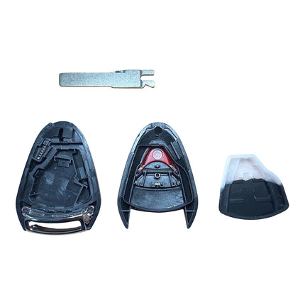 RFC 2 button key case for Porsche 911 997 2004 2005 2006 2007 2008 2009 2010 2011 2012 remote fob