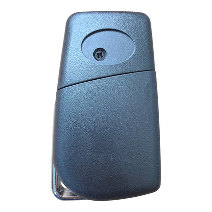 RFC 2 button flip key case for Peugeot 108 2014 2015 2016 2017 2018 2019 2020 2021 remote fob