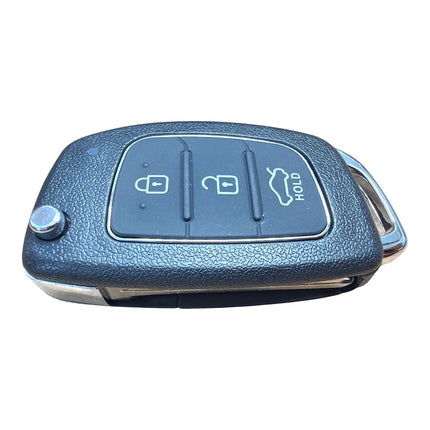 RFC 3 button flip key case shell for Hyundai i10 2013 2014 2015 2016 HYN14R blade