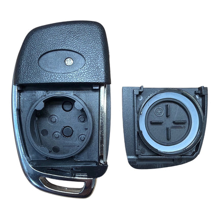 RFC 3 button flip key case shell for Hyundai i10 2013 2014 2015 2016 HYN14R blade