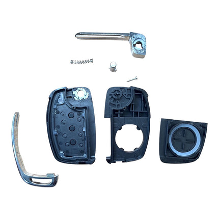 RFC 3 button flip key case shell for Hyundai i10 2013 2014 2015 2016 HYN14R blade