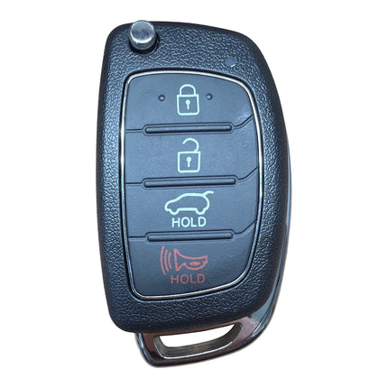 RFC 4 button flip key case for Hyundai i40 remote fob 2013 2014 2015 2016