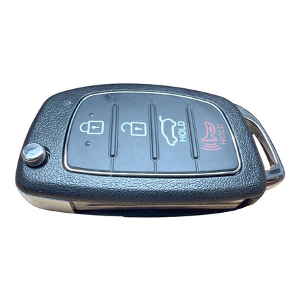 RFC 4 button flip key case for Hyundai i40 remote fob 2013 2014 2015 2016