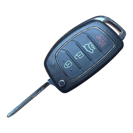 RFC 4 button flip key case for Hyundai i40 remote fob 2013 2014 2015 2016