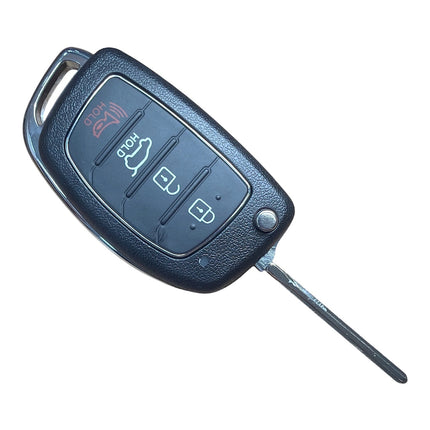 RFC 4 button flip key case for Hyundai i40 remote fob 2013 2014 2015 2016