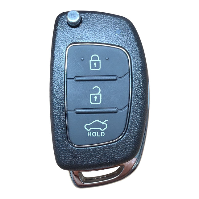 RFC 3 button flip key case for Hyundai i20 ix20 remote fob 2012 2013 2014 2015 2016 2017 2018 2019 2020