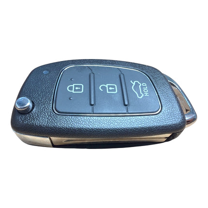 RFC 3 button flip key case for Hyundai i20 ix20 remote fob 2012 2013 2014 2015 2016 2017 2018 2019 2020