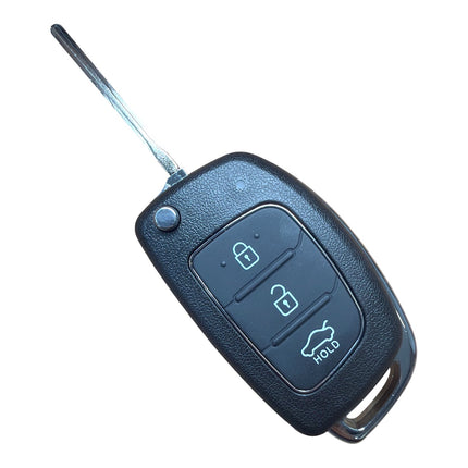 RFC 3 button flip key case for Hyundai i20 ix20 remote fob 2012 2013 2014 2015 2016 2017 2018 2019 2020