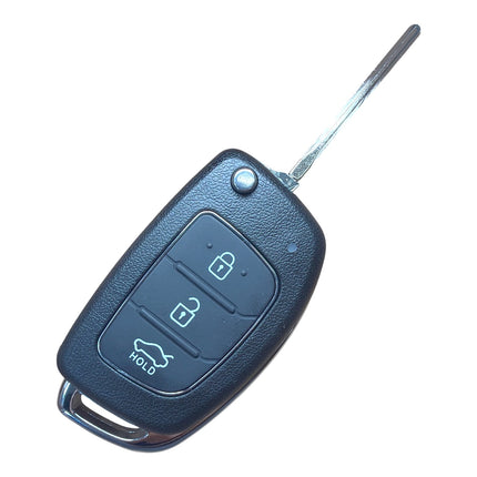 RFC 3 button flip key case for Hyundai i20 ix20 remote fob 2012 2013 2014 2015 2016 2017 2018 2019 2020