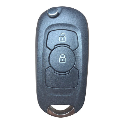 RFC 2 button flip key case for Vauxhall Astra K 2015 2016 2017 2018 2019 2020 2021