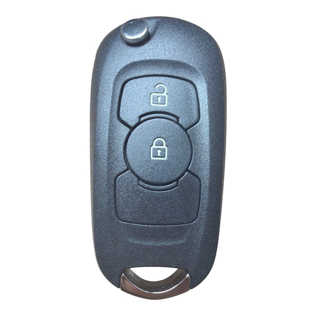 RFC 2 button flip key case for Vauxhall Astra K 2015 2016 2017 2018 2019 2020 2021