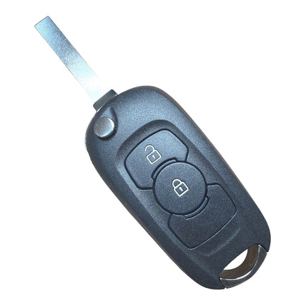 RFC 2 button flip key case for Vauxhall Astra K 2015 2016 2017 2018 2019 2020 2021