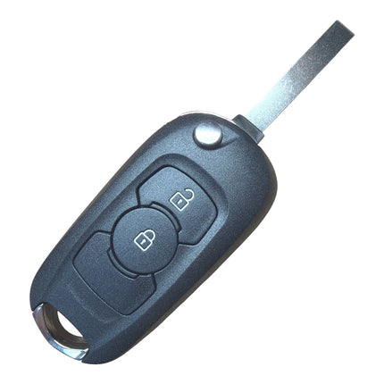 RFC 2 button flip key case for Vauxhall Astra K 2015 2016 2017 2018 2019 2020 2021