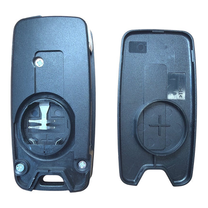 RFC 4 button flip key case for Jeep Renegade remote fob 2014 2015 2016 2017 2018 2019 2020 2021